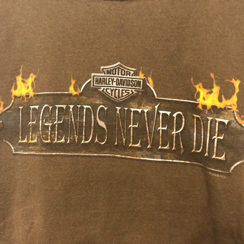 MOBILE HARLEY DAVIDSON 2XL SLEEVLESS TSHIRT